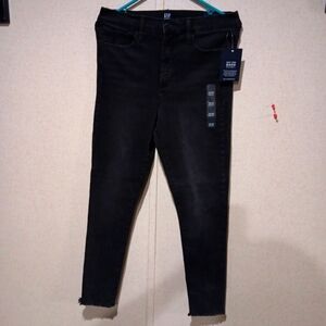 GAP Black Skinny Jeans Size 10/30R